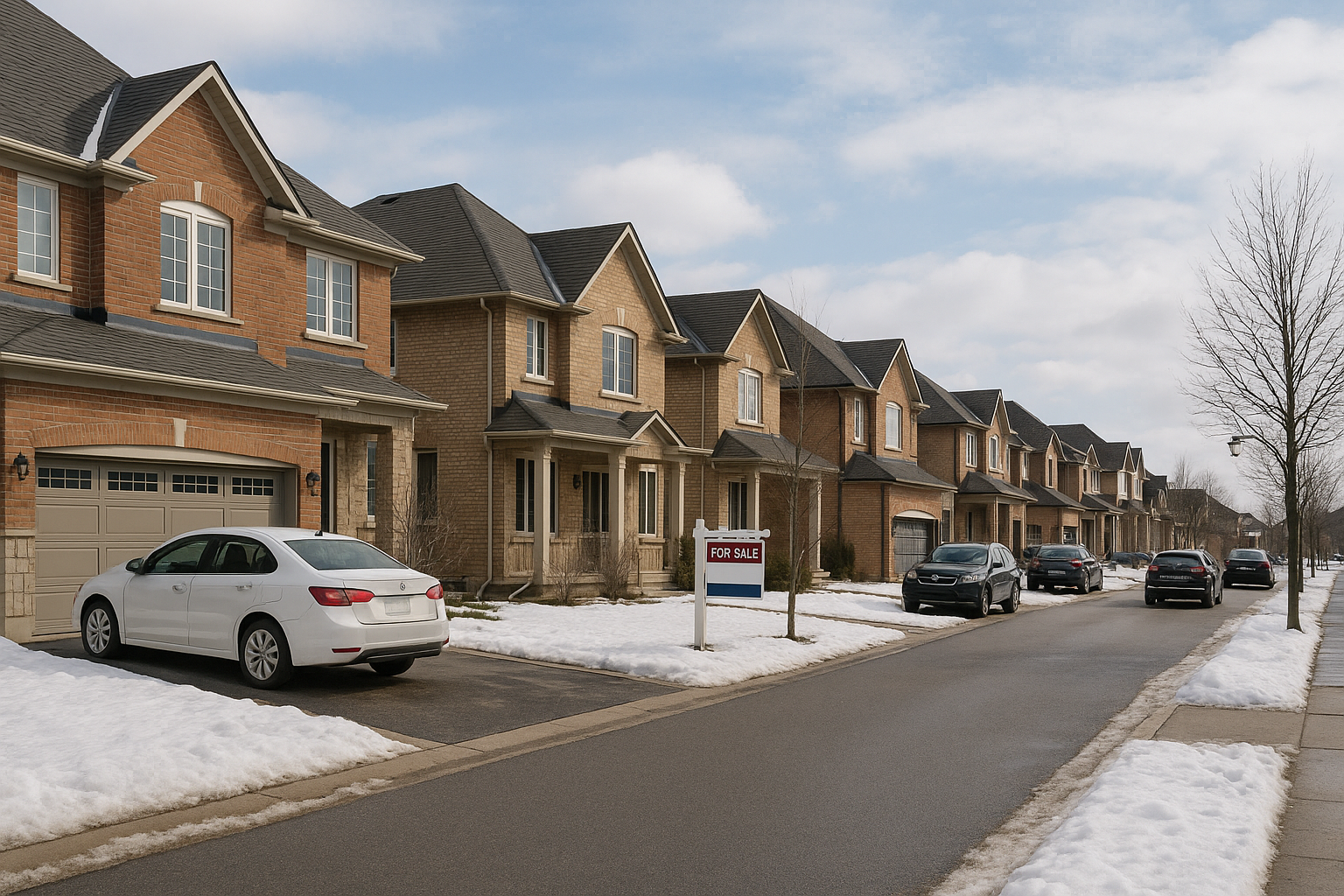 Vaughan Real Estate Market: Listings Surge, Buyers Hold Back